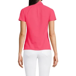 Piqué-Poloshirt SLIM FIT mit kurzen Ärmeln für Damen