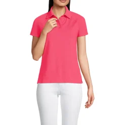 Piqué-Poloshirt SLIM FIT mit kurzen Ärmeln für Damen