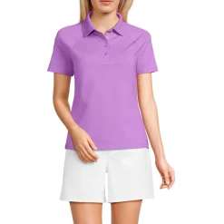 Piqué-Poloshirt SLIM FIT mit kurzen Ärmeln für Damen