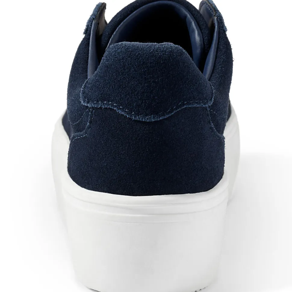 Plateau-Sneaker aus Veloursleder für Damen