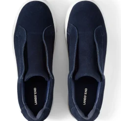 Plateau-Sneaker aus Veloursleder für Damen