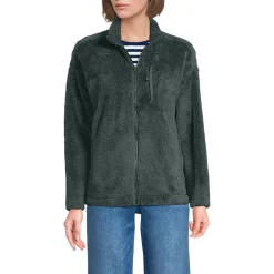 Plüschfleece-Jacke für Damen