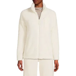 Plüschfleece-Jacke für Damen