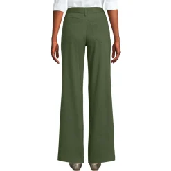 5-Pocket-Chinos mit weitem Bein für Damen