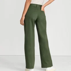 5-Pocket-Chinos mit weitem Bein für Damen