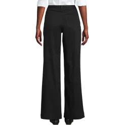 5-Pocket-Chinos mit weitem Bein für Damen
