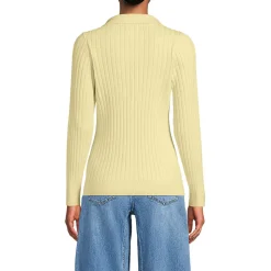 Polopullover aus Seidenmix