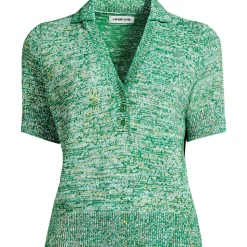 Polopullover mit kurzen Ärmeln für Damen