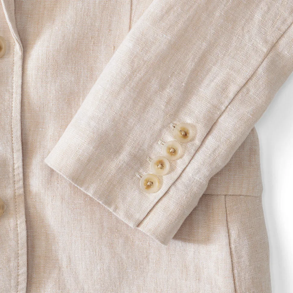 Premium Reinleinen-Blazer für Damen