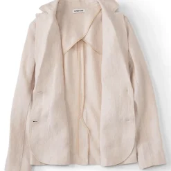 Premium Reinleinen-Blazer für Damen