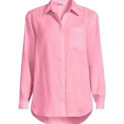 Premium Reinleinen-Bluse für Damen