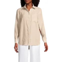 Premium Reinleinen-Bluse für Damen
