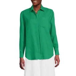 Premium Reinleinen-Bluse für Damen