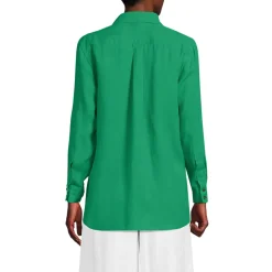 Premium Reinleinen-Bluse für Damen