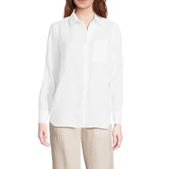 Premium Reinleinen-Bluse für Damen