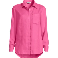 Premium Reinleinen-Bluse für Damen
