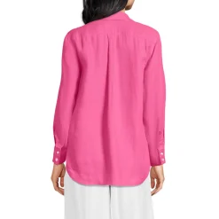 Premium Reinleinen-Bluse für Damen