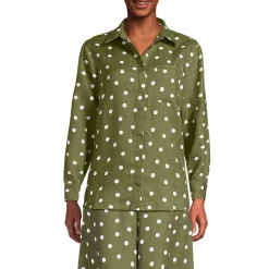 Premium Reinleinen-Bluse für Damen