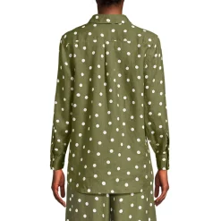 Premium Reinleinen-Bluse für Damen