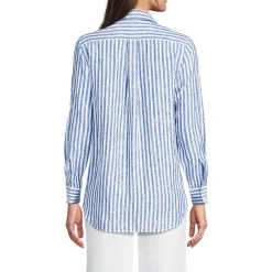 Premium Reinleinen-Bluse für Damen