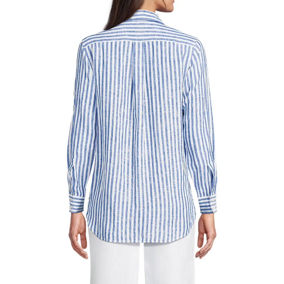 Premium Reinleinen-Bluse für Damen