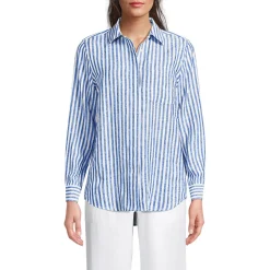 Premium Reinleinen-Bluse für Damen