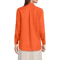 Premium Reinleinen-Bluse für Damen