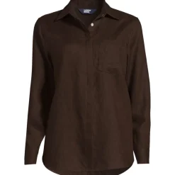 Premium Reinleinen-Bluse für Damen