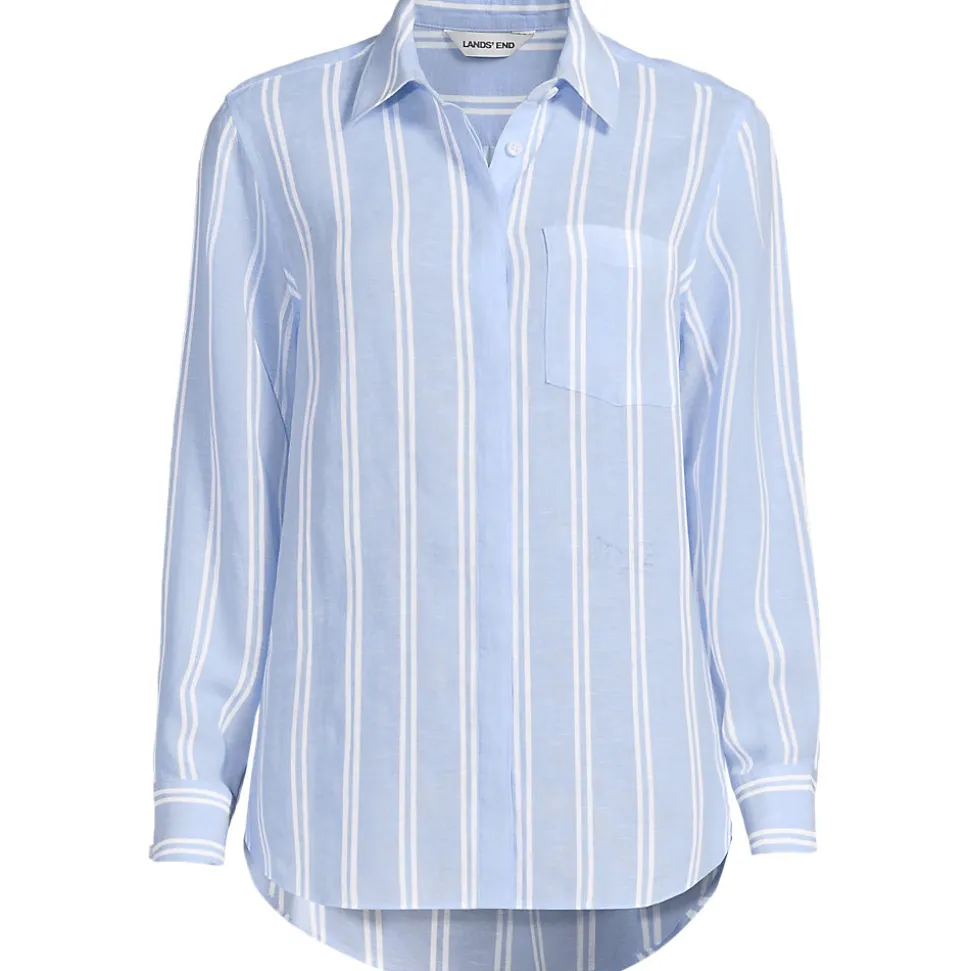 Premium Reinleinen-Bluse für Damen