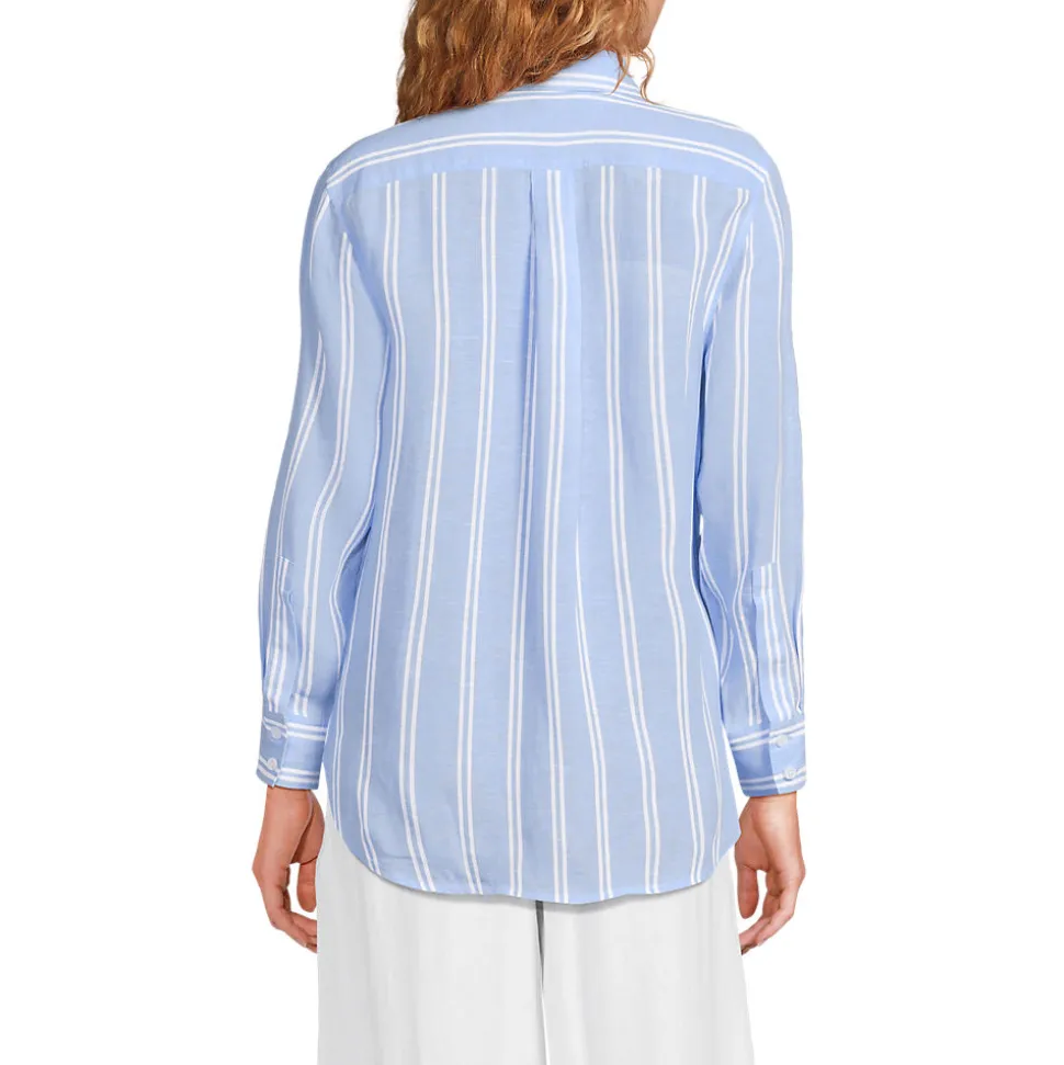 Premium Reinleinen-Bluse für Damen
