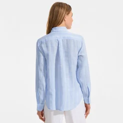 Premium Reinleinen-Bluse für Damen