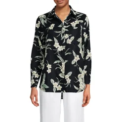 Premium Reinleinen-Bluse für Damen