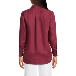 Premium Reinleinen-Bluse für Damen