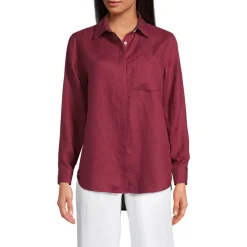 Premium Reinleinen-Bluse für Damen