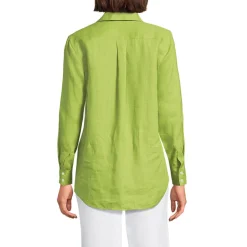 Premium Reinleinen-Bluse für Damen