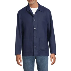 Premium Reinleinen-Hemdjacke