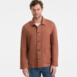 Premium Reinleinen-Hemdjacke