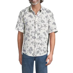 Premium Reinleinen-Hemd mit kurzen Ärmeln für Herren, Classic Fit