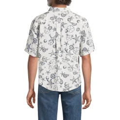 Premium Reinleinen-Hemd mit kurzen Ärmeln für Herren, Classic Fit