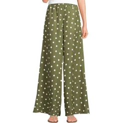 Premium Reinleinen-Palazzohose für Damen