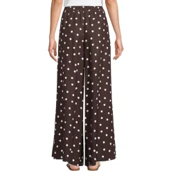 Premium Reinleinen-Palazzohose für Damen