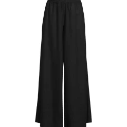 Premium Reinleinen-Palazzohose für Damen