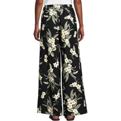 Premium Reinleinen-Palazzohose für Damen