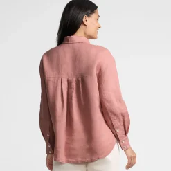 Premium Reinleinen-Schlupfbluse