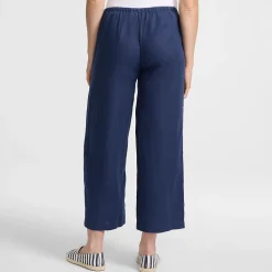 Premium Reinleinen-Schlupfhose in 7/8-Länge
