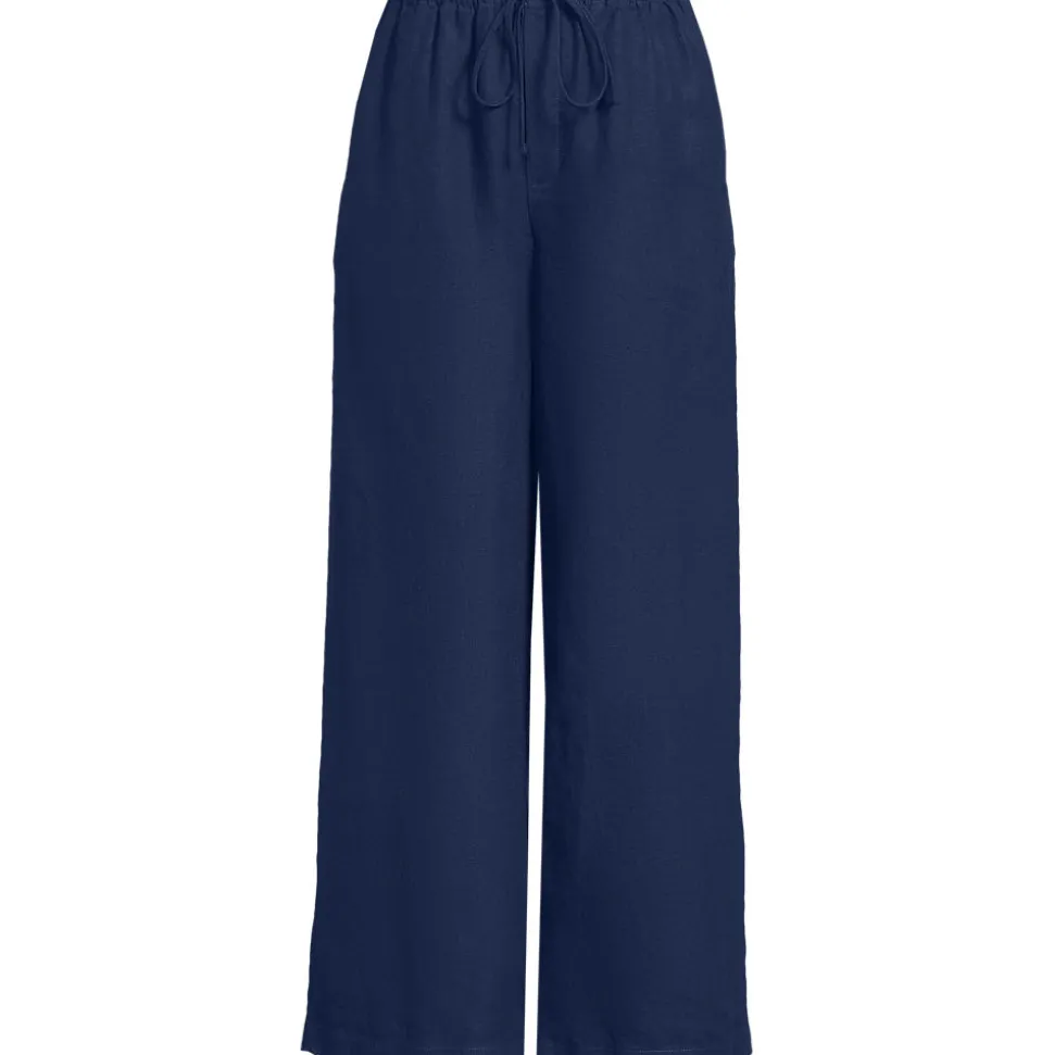 Premium Reinleinen-Schlupfhose in 7/8-Länge