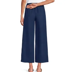 Premium Reinleinen-Schlupfhose in 7/8-Länge