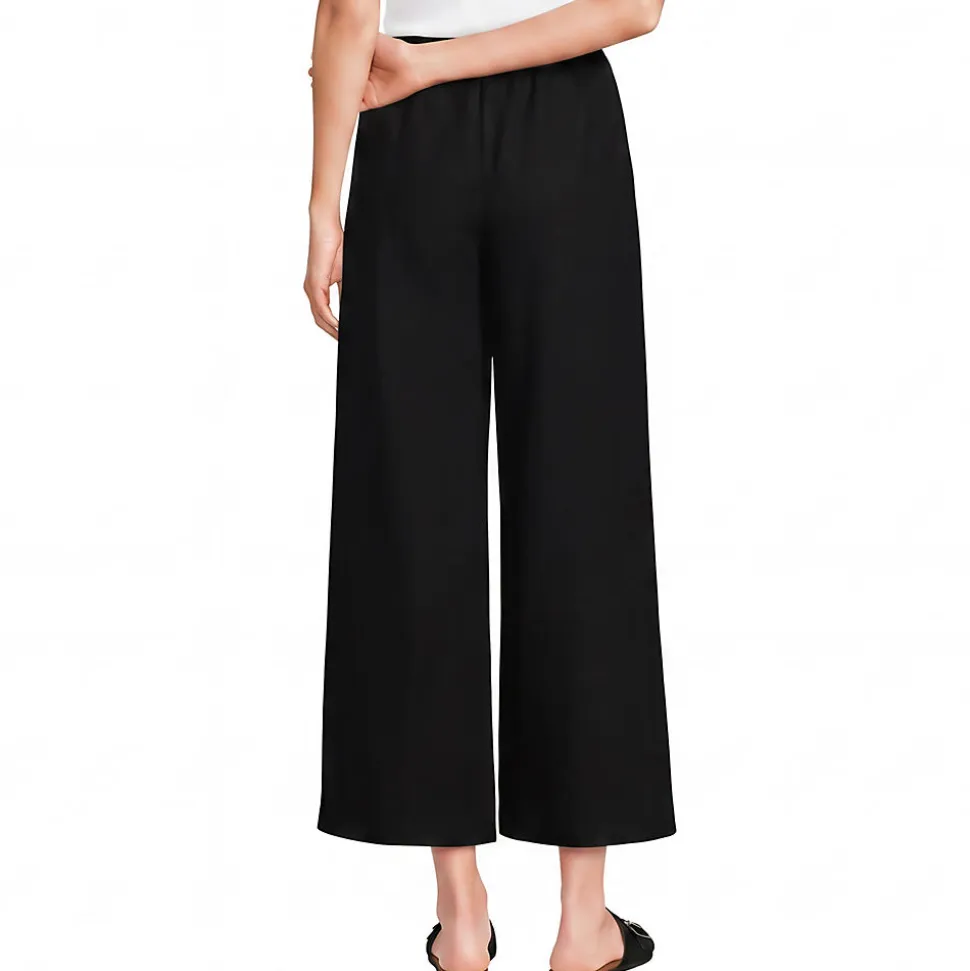 Premium Reinleinen-Schlupfhose in 7/8-Länge