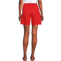Premium Reinleinen-Schlupfshorts für Damen
