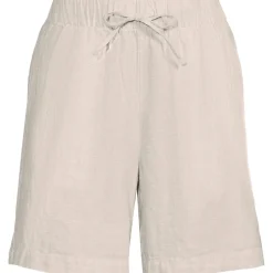 Premium Reinleinen-Schlupfshorts für Damen